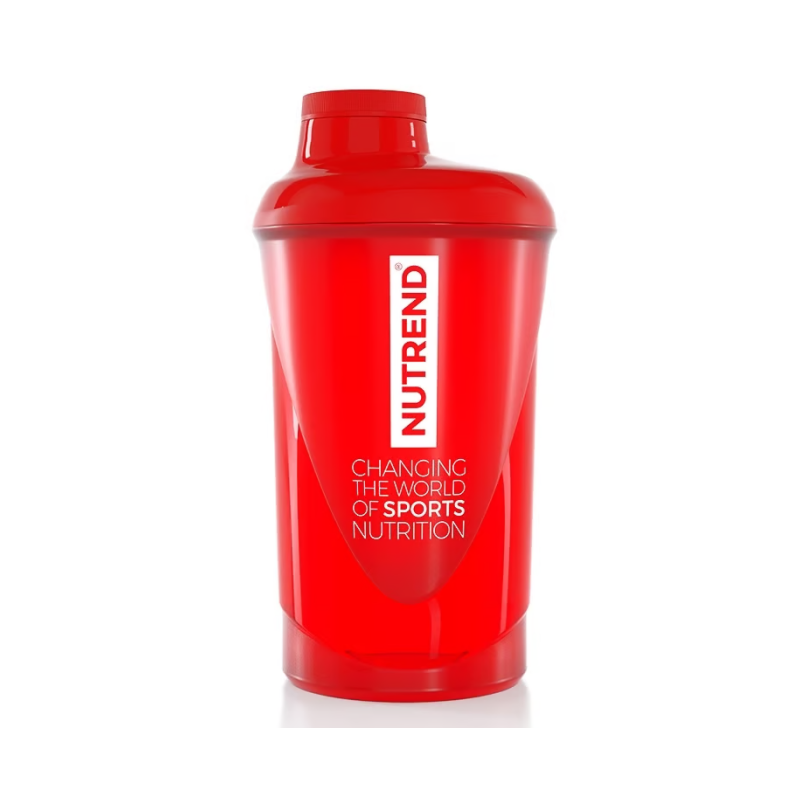 Шейкер Nutrend Shaker (червоний) 600 мл DS-2349 фото
