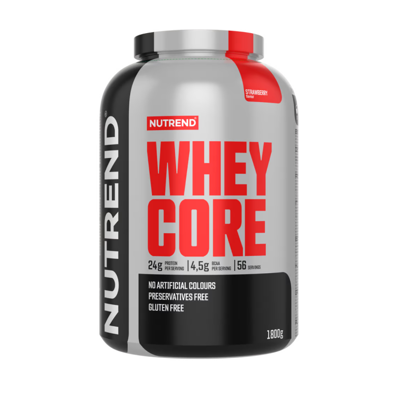 Протеїн Nutrend Whey Core (полуниця) 1800 г DS-0204 фото