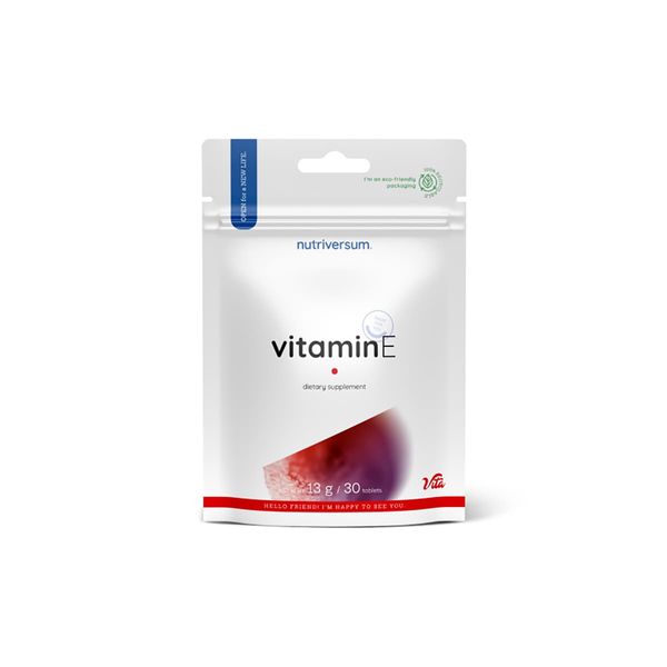 Вітамін Nutriversum VITAMIN E, 30 таблеток DS-2390 фото