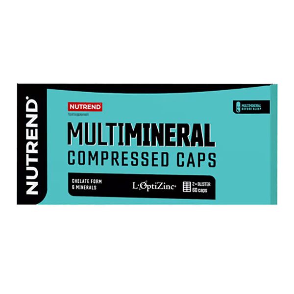 Вітаміни Nutrend Multimineral Compressed Caps, 60 капсул DS-0020 фото