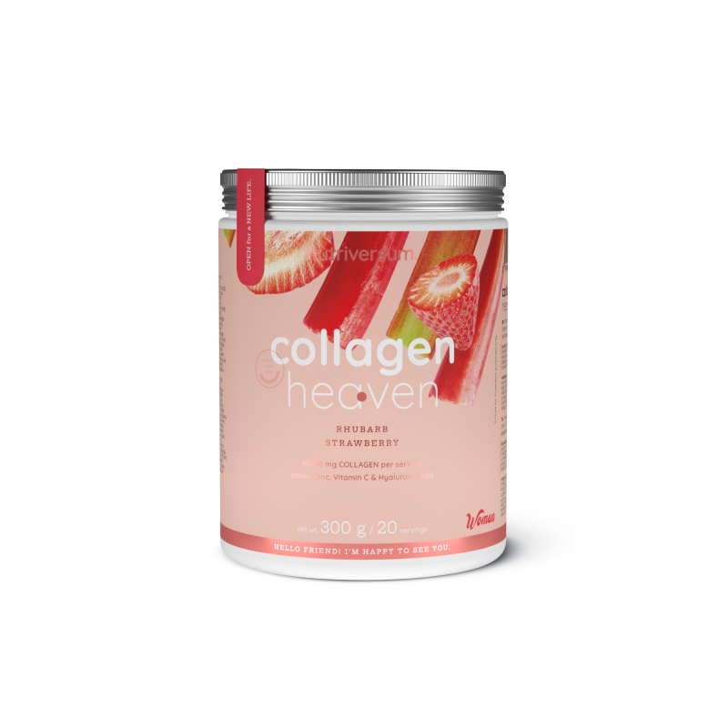 Колаген Nutriversum Collagen Heaven (ревінь/полуниця) 300 г DS-1147 фото