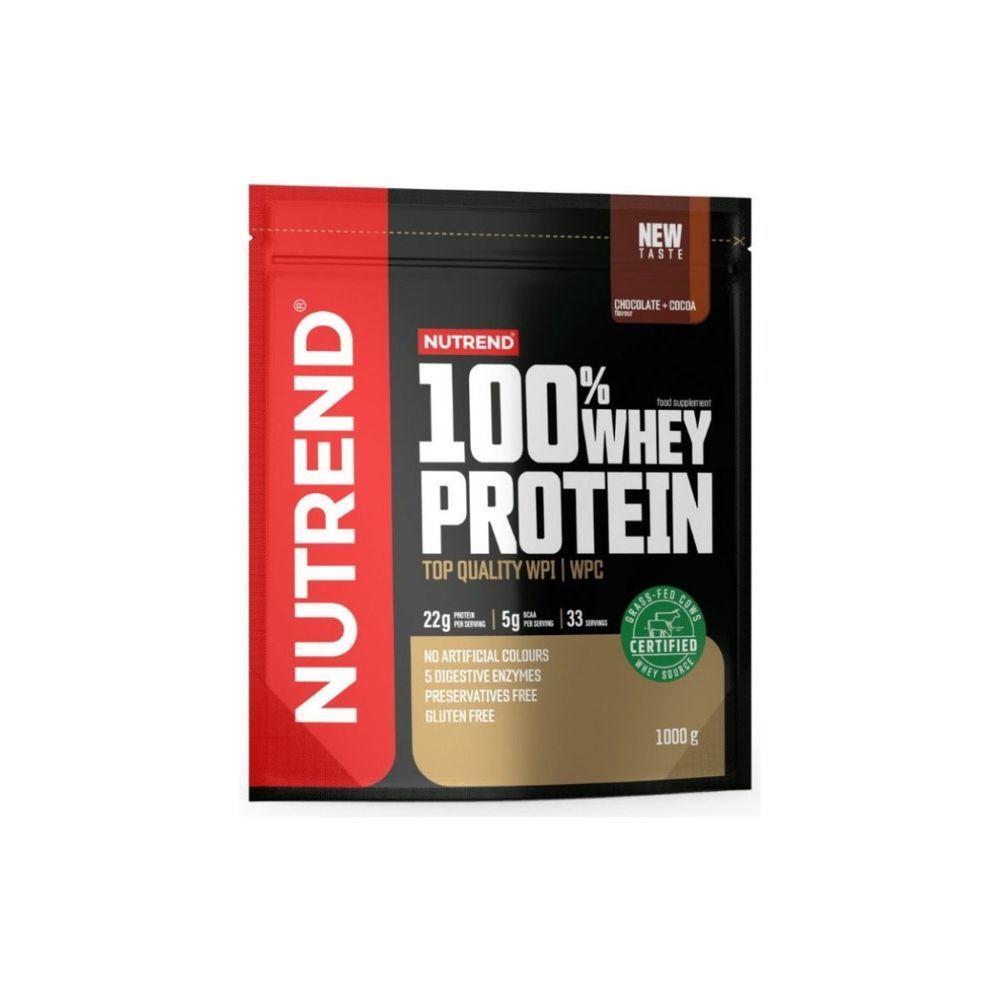 Протеїн Nutrend 100% Whey Protein (шоколад + какао) 1000 г DS-2641 фото