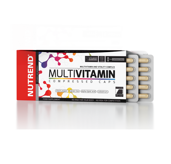 Вітаміни NUTREND Multivitamin Compressed Caps, 60 капсул DS-0019 фото