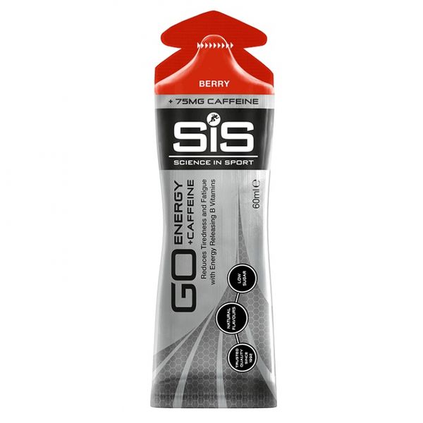 Гель вуглеводний з кофеїном SiS Go Energy + Caffeine Gel (лісова ягода) 60 мл DS-2505 фото