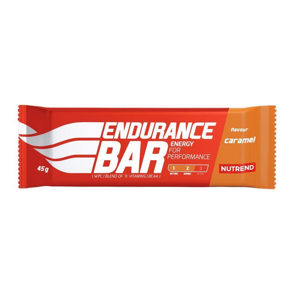 Енергетичний батончик Nutrend Endurance Bar (карамель) 45 г DS-2370 фото