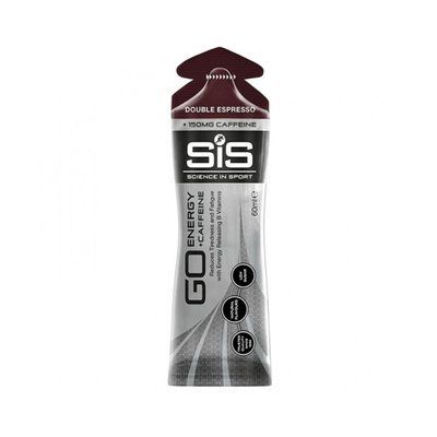 Гель вуглеводний з кофеїном SiS Go Energy + Caffeine (подвійний еспресо) 60 мл - термін до 30/07/26 DS-2506 фото