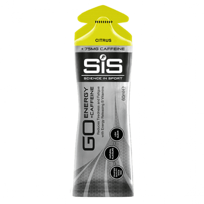 Гель вуглеводний з кофеїном SiS Go Energy + Caffeine Gel (цитрус) 60 мл DS-2507 фото