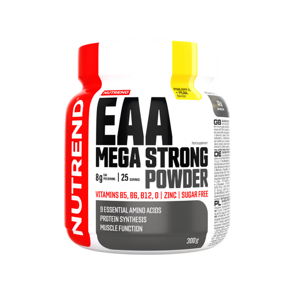 Амінокислоти Nutrend EAA Mega Strong Powder (ананас+груша) 300 г DS-2445 фото