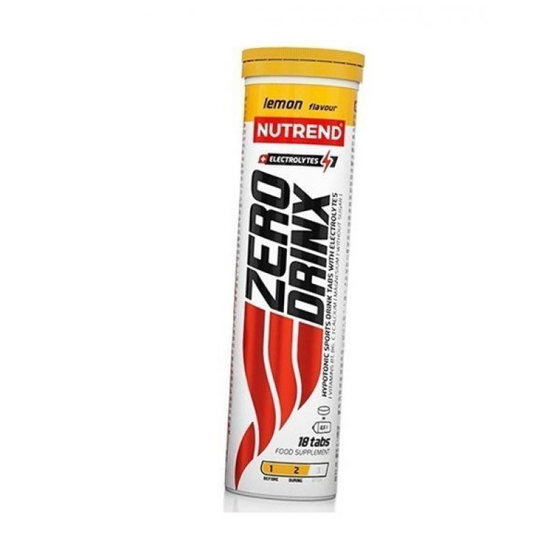 Ізотонік у таблетках Nutrend Zero Drinx Tabs (лимон) 18 таблеток DS-2483 фото
