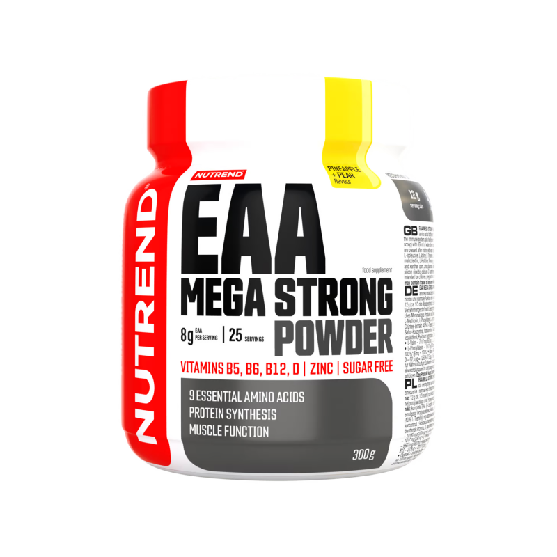 Суміші амінокислот Nutrend EAA Mega Strong Powder (ананас+груша) 300 г DS-2445 фото