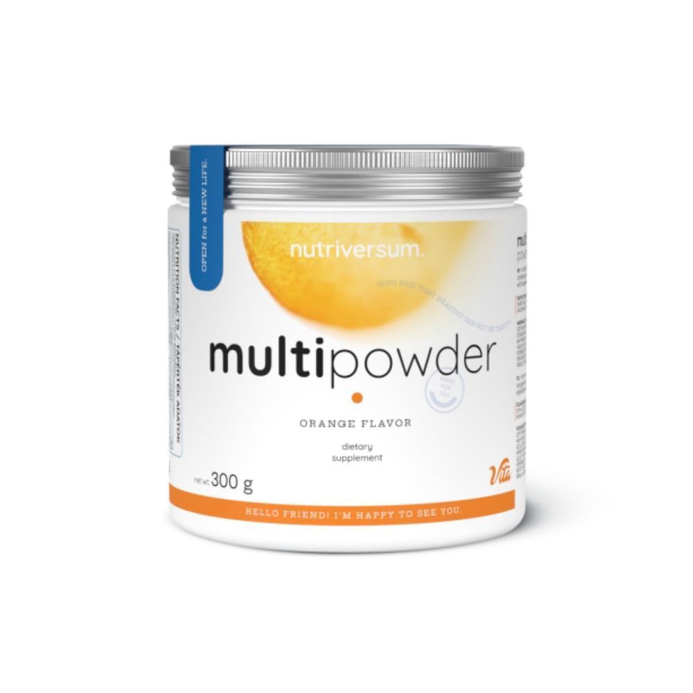 Комплекс вітамінів Nutriversum Multi Powder (апельсин) 300 г DS-2253 фото