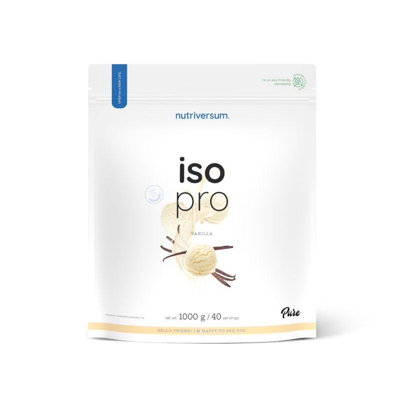 Протеїн Nutriversum Iso Pro (ваніль) 1000 г DS-1164 фото