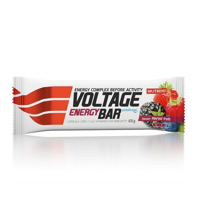 Вуглеводний батончик Nutrend Voltage Energy bar (лісова ягода) 65 г DS-0199 фото