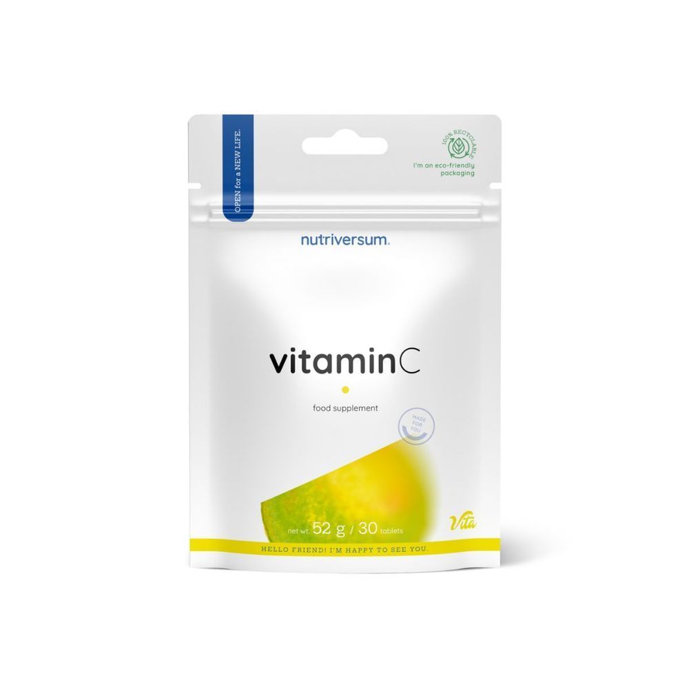 Вітамін Nutriversum Vitamin C, 30 таблеток DS-1175 фото