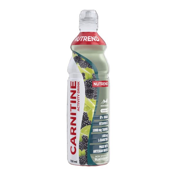 Жироспалювач Nutrend Carnitine Activity Drink (ожина+лайм) 750 мл DS-2597 фото