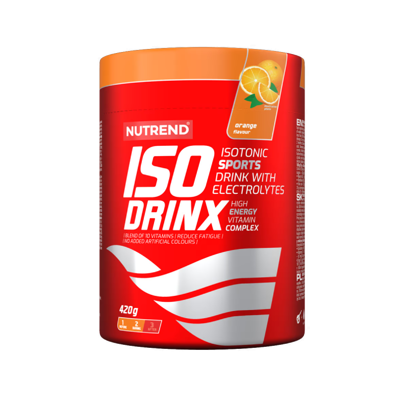 Ізотонік у порошку Nutrend Isodrinx (апельсин) 420 г DS-0156 фото