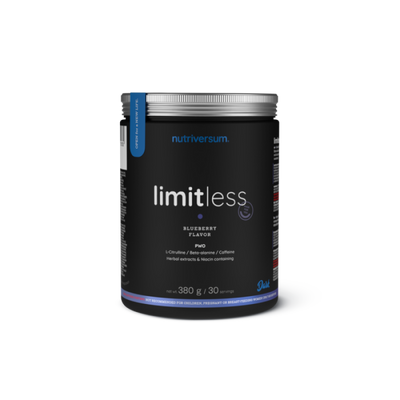 Передтренувальний комплекс Nutriversum Limitless (чорниця) 380 г DS-2272 фото