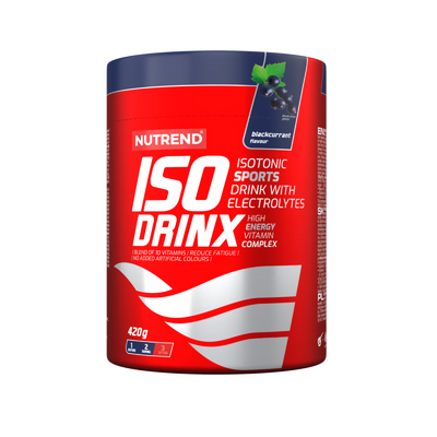 Ізотонік у порошку Nutrend Isodrinx (cмородина) 420 г DS-0154 фото