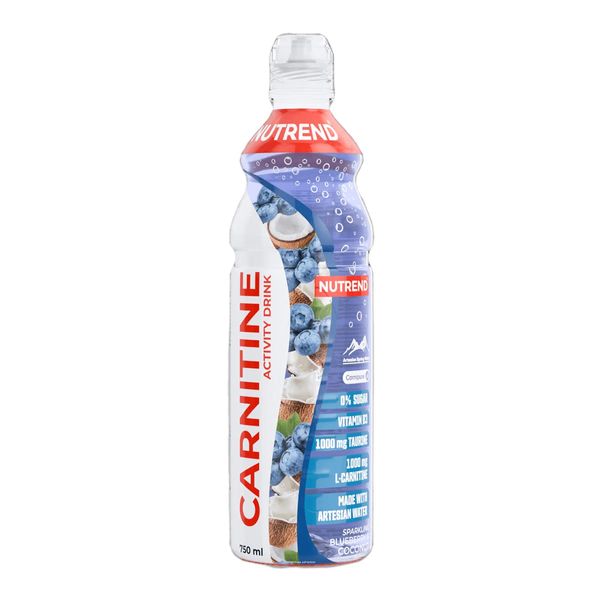 Жироспалювач Nutrend Carnitine Activity Drink (кокос + чорниця) 750 мл DS-2598 фото