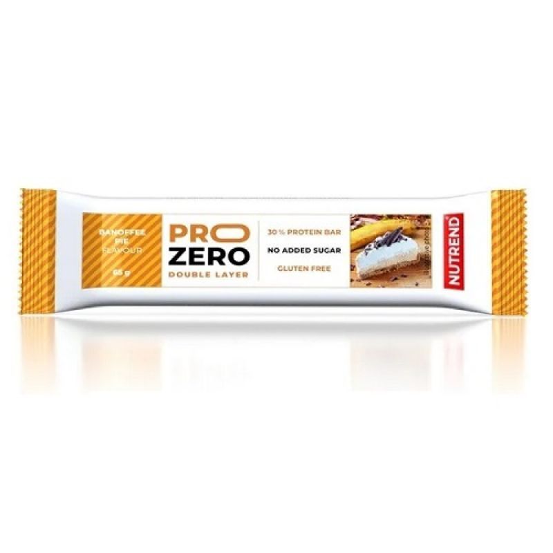 Протеїновий батончик Nutrend Pro Zero (баноффі) 65 г DS-2404 фото