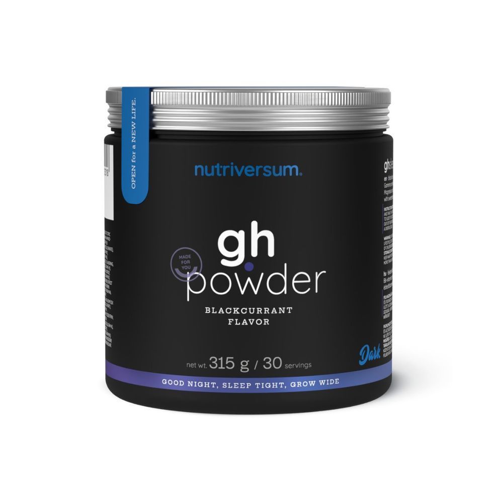 Відновлювальний напій Nutriversum GH POWDER (чорна смородина) 315 г DS-1151 фото