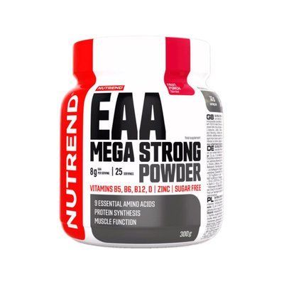 Суміші амінокислот Nutrend EAA Mega Strong Powder (фруктовий пунш) 300 г DS-2444 фото