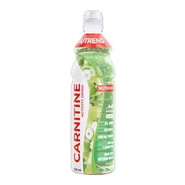 Жироспалювач Nutrend Carnitine Activity Drink (зелене яблуко) 750 мл DS-2599 фото