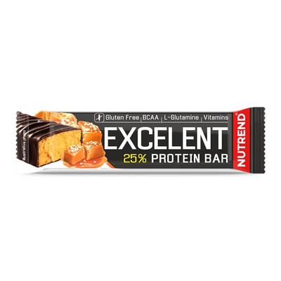 Протеїновий батончик Nutrend Excelent Protein bar (cолона карамель) 85 г DS-2355 фото