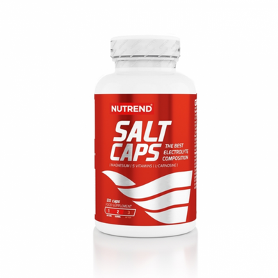 Сольові таблетки проти спазмів Nutrend Salt caps, 120 капсул DS-0189 фото