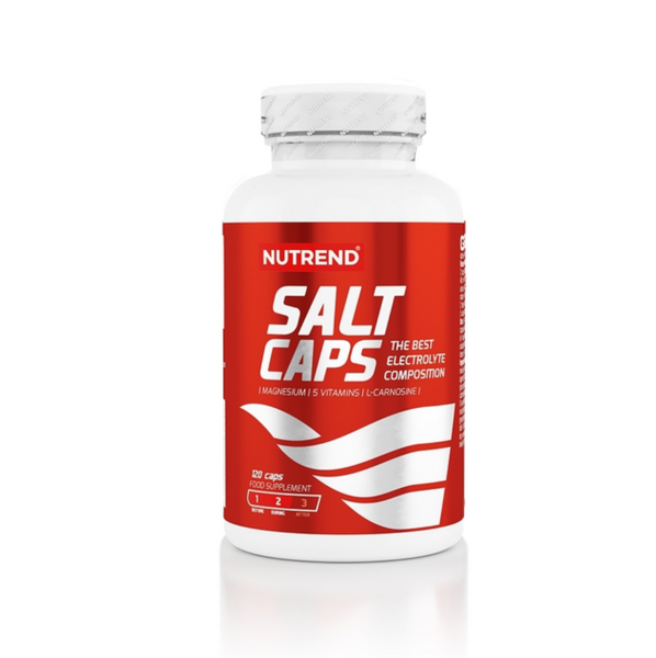 Сольові таблетки проти спазмів NUTREND Salt caps, 120 капсул DS-0189 фото