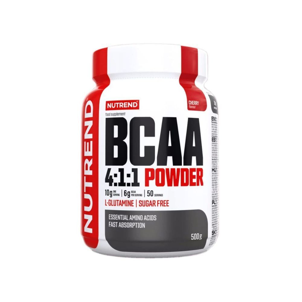 Амінокислоти Nutrend BCAA 4:1:1 Powder (вишня) 500 г DS-2450 фото