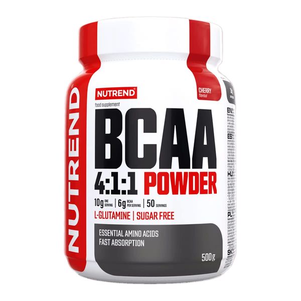 Амінокислоти Nutrend BCAA 4:1:1 Powder (вишня) 500 г DS-2450 фото