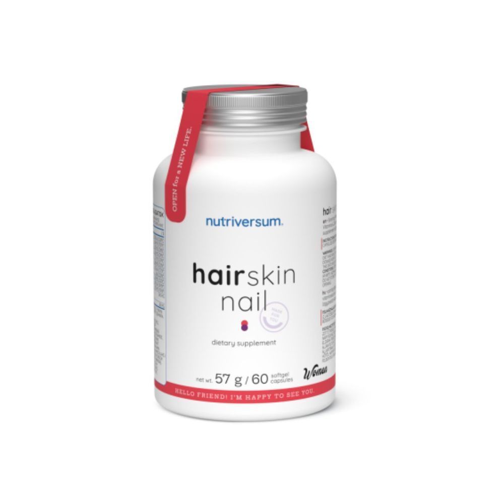 Комплекс вітамінів для волосся, шкіри, нігтів Nutriversum Hair Skin Nail, 60 капсул DS-2248 фото