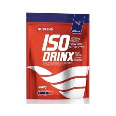 Ізотонік у порошку Nutrend Isodrinx (cмородина) 1000 г DS-0150 фото