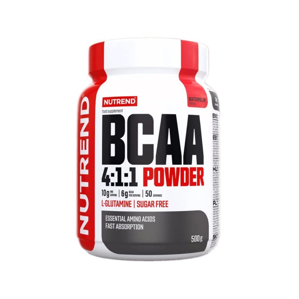 Амінокислоти Nutrend BCAA 4:1:1 Powder (кавун) 500 г DS-2452 фото