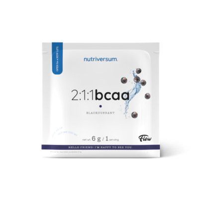 Амінокислоти Nutriversum 2:1:1 BCAA (чорна смородина) 6 г DS-2151 фото