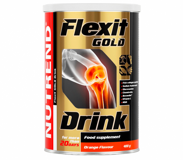Добавка для суглобів NUTREND Flexit Gold Drink (Апельсин) 400 г DS-0022 фото