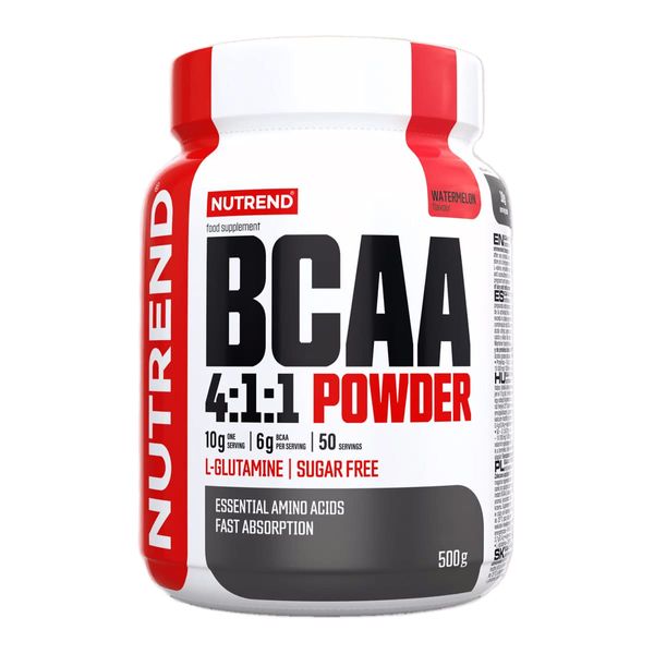 Амінокислоти Nutrend BCAA 4:1:1 Powder (кавун) 500 г DS-2452 фото