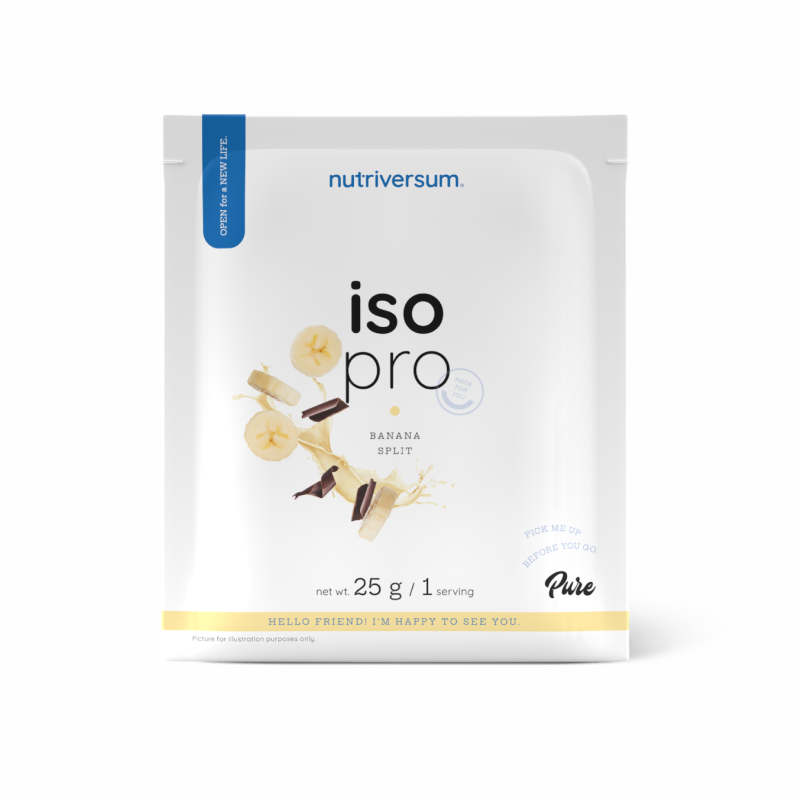 Протеїн Nutriversum Iso Pro (банановий спліт) 25 г DS-1172 фото