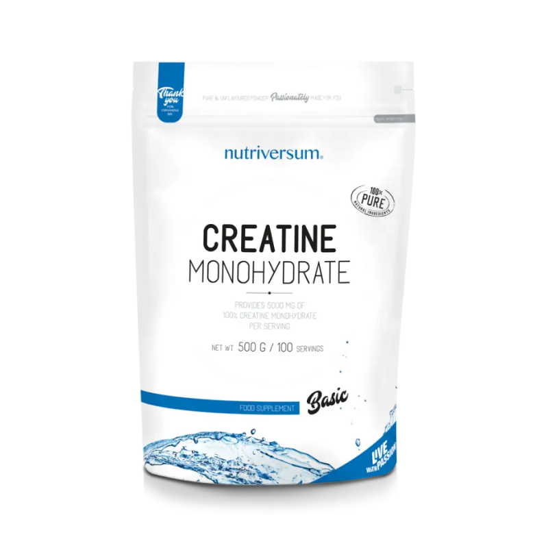 Креатин Nutriversum Creatine Monohydrate (без смаку) 500 г DS-2257 фото