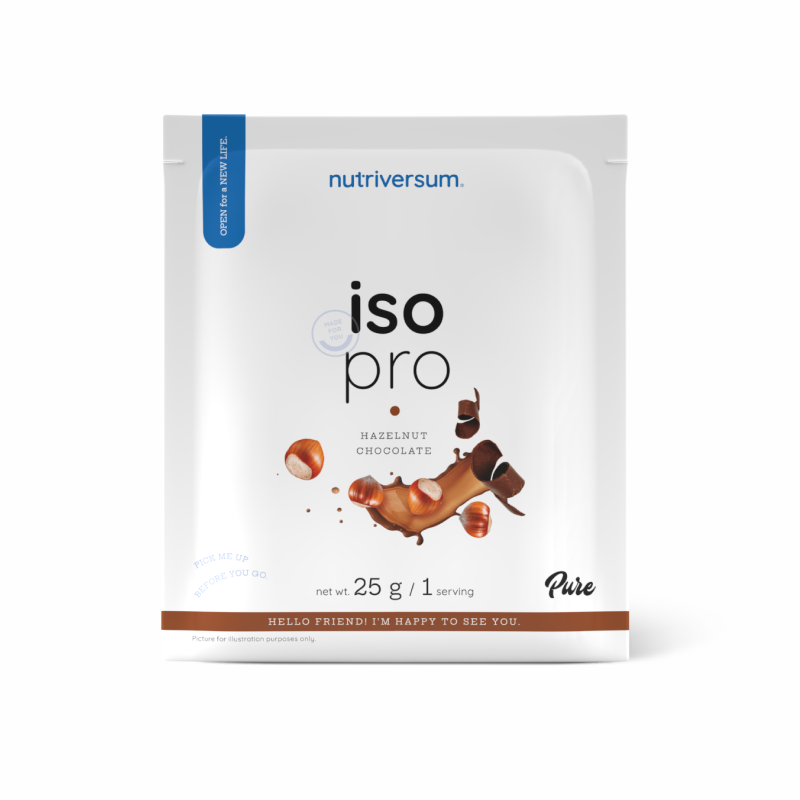 Протеїн Nutriversum Iso Pro (фундук з шоколадом) 25 г DS-1170 фото