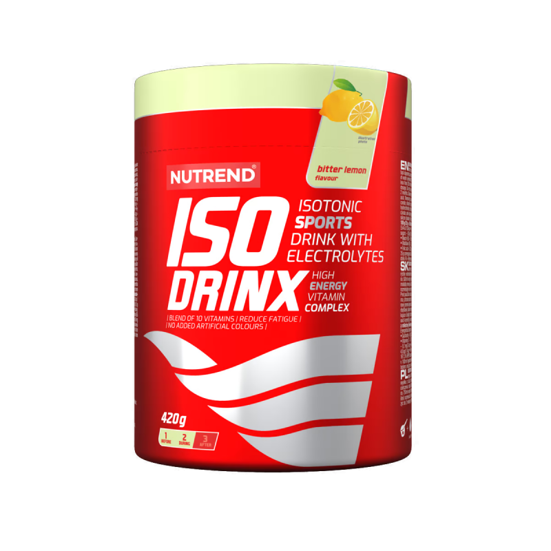 Ізотонік у порошку Nutrend Isodrinx (лимон) 420 г DS-0153 фото