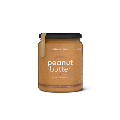 Протеїновий десерт Nutriversum Peanut Butter (хрусткий) 500 г DS-2311 фото