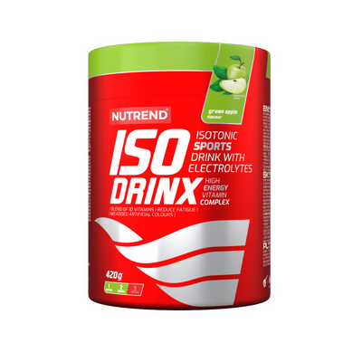 Ізотонік у порошку Nutrend Isodrinx (зелене яблуко) 420 г DS-0155 фото
