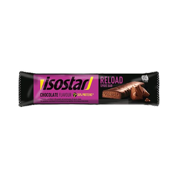 Протеїновий батончик Isostar Reload (шоколад) 40 г DS-2555 фото