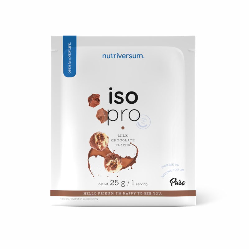 Протеїн Nutriversum Iso Pro (молочний шоколад) 25 г DS-1167 фото