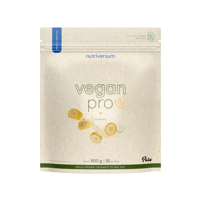 Протеїн Nutriversum Vegan Pro (банан) 500 г DS-2279 фото