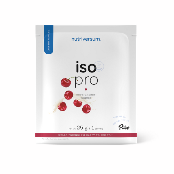 Протеїн Nutriversum ISO PRO (йогурт із кислою вишнею) 25 г DS-1171 фото