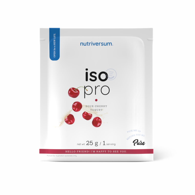 Протеїн Nutriversum Iso Pro (йогурт із кислою вишнею) 25 г DS-1171 фото