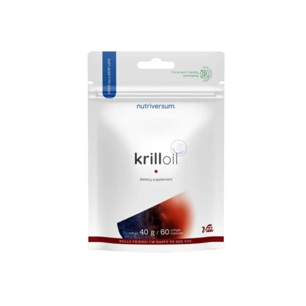 Масло криля Nutriversum Krill Oil, 60 капсул DS-2612 фото
